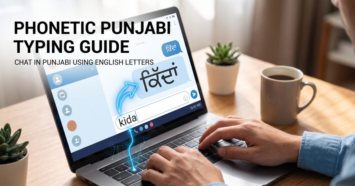 How to Chat in Punjabi Using English Letters (Phonetic Typing Guide)